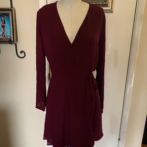 Maroon Dress